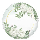 Pallone mylar con stampa Rose ed Eucalipto dim.45 cm