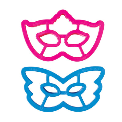 2 Tagliapasta MASCHERA VENEZIANA mascherina per biscotti, Dolci, Torte CARNEVALE