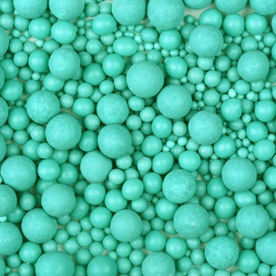 Perline TIFFANY in ZUCCHERO soffici 100g - perle sferiche ideale per decori torte