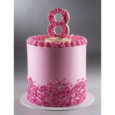 Perline ROSA FUCSIA AERGENTO in ZUCCHERO 100g  perle sferiche ideale per decori torte