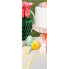 Set 3 decorazioni coniglio pulcino gallina in carta - Decorazione pasquale frufru - 8/9cm