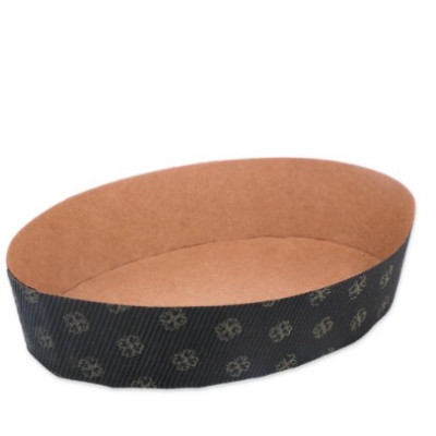 10 STAMPI UOVO 400g Carta Forno Monouso FORMA PIROTTINO OVALE dolci pasquali