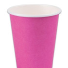 25 Bicchieri FUXIA - in carta BIODEGRADABILE Ecolor- 250cc - addobbo decoro tavola