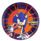 Coordinato Festa tavola SONIC prime riccio BLU piatti bicchieri tovaglioli