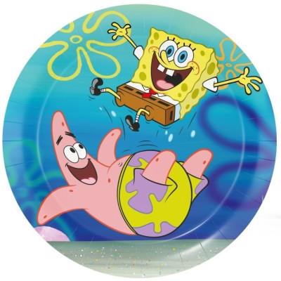 Coordinato SPONGEBOB - feste party piatti bicchieri tovaglioli