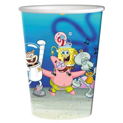 Coordinato SPONGEBOB - feste party piatti bicchieri tovaglioli