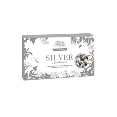 Confetti Cioccolato ARGENTO 500 gr senza glutine - Nozze d'argento