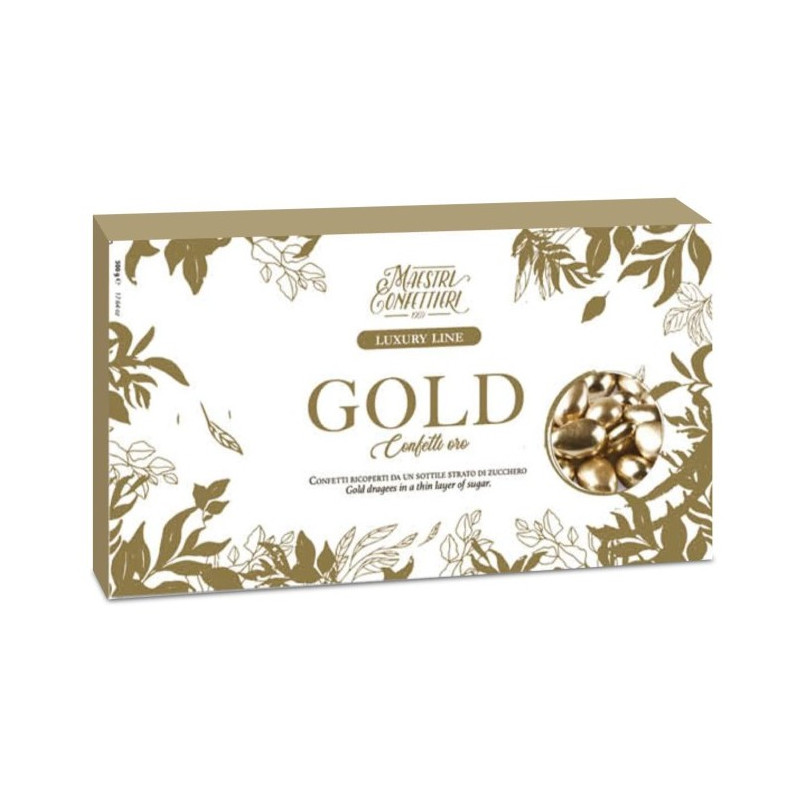 Confetti Cioccolato ORO 500 gr senza glutine - Nozze d'oRO