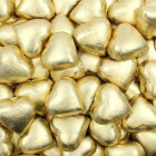 1 kg Cuore Cioccolato carta oro Latte ripieno crema caramello