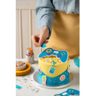 Confezione 7 pz 2D soggetti VIDEOGIOCHI GAMER  in Zucchero assortiti