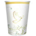 Coordinato tavola CONFIRMATION 1° Comunione, Confessione Pasqua Colomba  piatti bicchieri tovaglioli