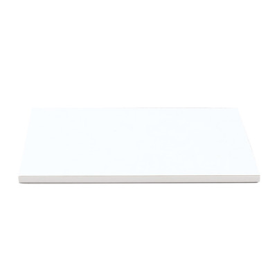 CAKE BOARD BIANCO - 20x50X1,2H cm Piatto SottoTorta rigido vassoio RETTANGOLARE