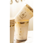 Coordinato feste tavola La mia CRESIMA - ORO - piatti bicchieri tovaglioli