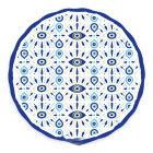 Coordinato festa Estate Mare Santorini piatti bicchieri tovaglioli