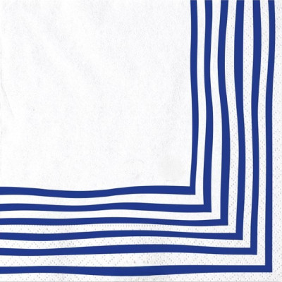 Coordinato festa Estate Mare Santorini piatti bicchieri tovaglioli