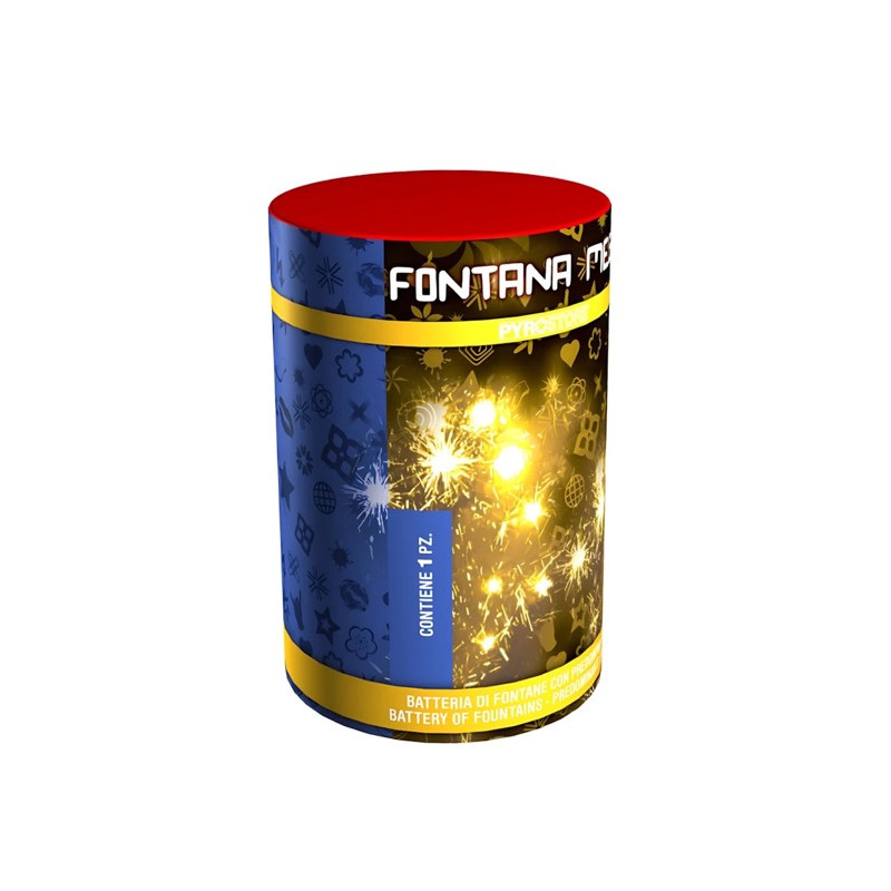 FONTANA MAXI - giochi pirici - scintille predominante oro durata 60 secondi