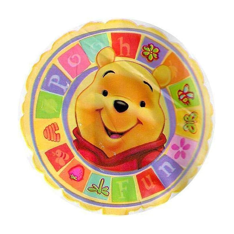 PALLONE Palloncino foil Winnie The Pooh - 45 cm - gonfiabile ad aria o ad elio