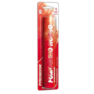 FUMOGENO colore ROSSO Durata 40/60 secondi circa