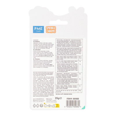 Decorazioni OCCHI GRANDI - 18 mm in ZUCCHERO SPRINKLE MIX per torte dolci - 25g