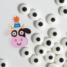 Decorazioni OCCHI medi - 10 mm in ZUCCHERO SPRINKLE MIX per torte dolci - 25g