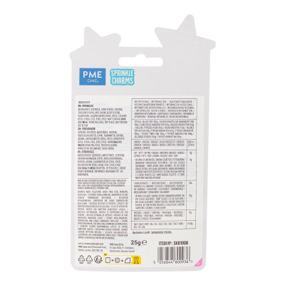 Decorazioni STELLE stelline multicolor - 7 mm in ZUCCHERO SPRINKLE MIX per torte dolci - 25g