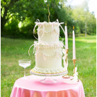 Decorazioni per torte fai da te con fiocchi ROSA, 10 pezzi.