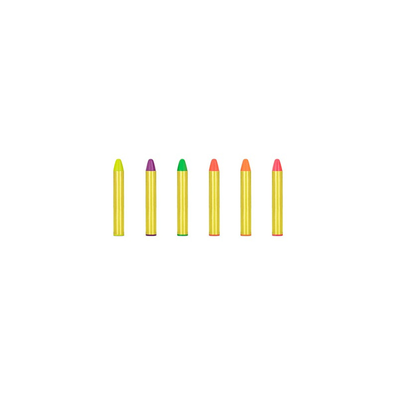 Colori pastelli trucchi per il viso e corpo - 6 colori i