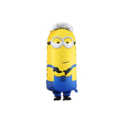 Pallone PALLONCINO  in foil Mlar MINIONS TIM 40X100 cm - sagoma
