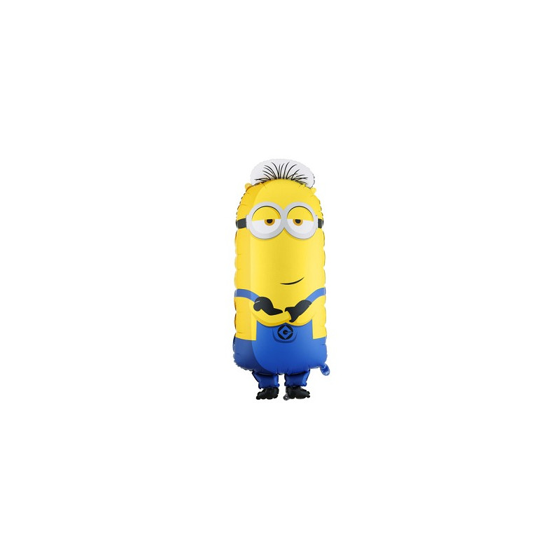 Pallone PALLONCINO  in foil Mlar MINIONS TIM 40X100 cm - sagoma