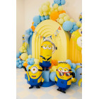 Pallone PALLONCINO  in foil Mlar MINIONS TIM 40X100 cm - sagoma
