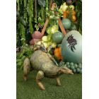 Pallone DINOSAURO in foil Mylar Jurassic world STREGOSAURUS 112X51 cm sagoma