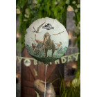 Pallone DINOSAURI in foil Mylar Jurassic world 35x35 cm