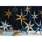 1 Pallone PALLONCINO in foil MYLAR STELLA multi punte 105 cm