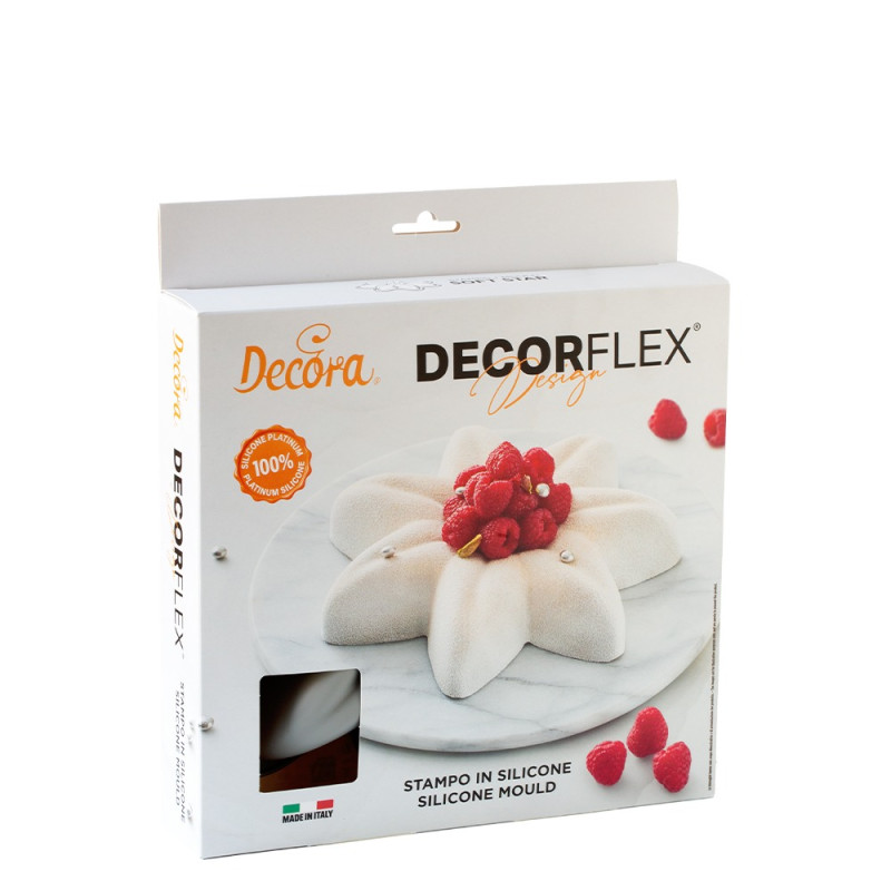 Stampo in silicone SOFT STAR per preparazioni dolci e salate - da forno o congelamento