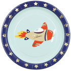 Coordinato tavola AEROPLANO feste bambini piatti cover bicchieri tovaglioli