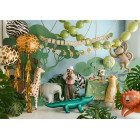 Pallone in foil MYLAR SCIMMIA - addobbo decorazione feste,  gonfiabile ad aria