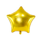 Pallone PALLONCINO STELLA ORO in foil Mylar - gonfiabile ad aria o elio 84 cm