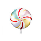 Pallone PALLONCINO CANDY multicolor - gonfiabile ad aria o elio 45CM