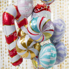 Pallone PALLONCINO CANDY multicolor - gonfiabile ad aria o elio 45CM