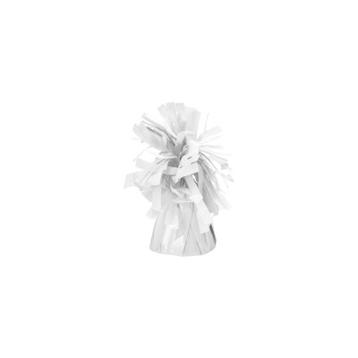 Pesetto PESO centrotavola Ciuffetto colore BIANCO - ideale per Palloncini ad Elio