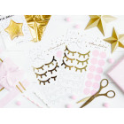 Adesivi per feste per palloni set occhi e fard