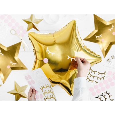 Adesivi per feste per palloni set occhi e fard