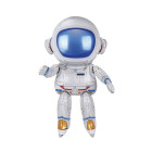PALLONCINO in foil Mylar 3D a forma di ASTRONAUTA tuta Spazio Spaziale 75cm
