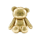 Pallone PALLONCINO orso ORSETTO oro - per party 43x53 cm