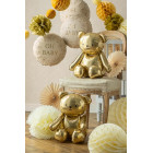 Pallone PALLONCINO orso ORSETTO oro - per party 43x53 cm