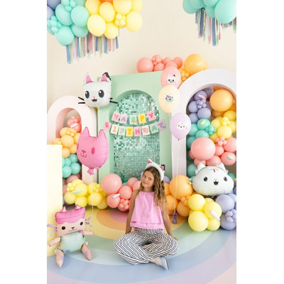 FESTONE  HAPPY BIRTHDAY GABBY'S Dollhouse in carta 15x180cm