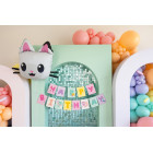 FESTONE  HAPPY BIRTHDAY GABBY'S Dollhouse in carta 15x180cm