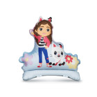 Pallone mylar GAABBY'S DOLLHOUSE con base per rimanere in piedi 92x90,5 cm
