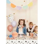 Set 7 mini Cake Topper in carta CANI - decorazione torte dolci da 7,3 a 9,6 cm