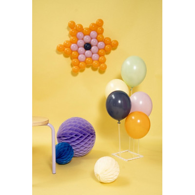 Supporto in plastica per palloncini per alloggiare 5 palloncini.